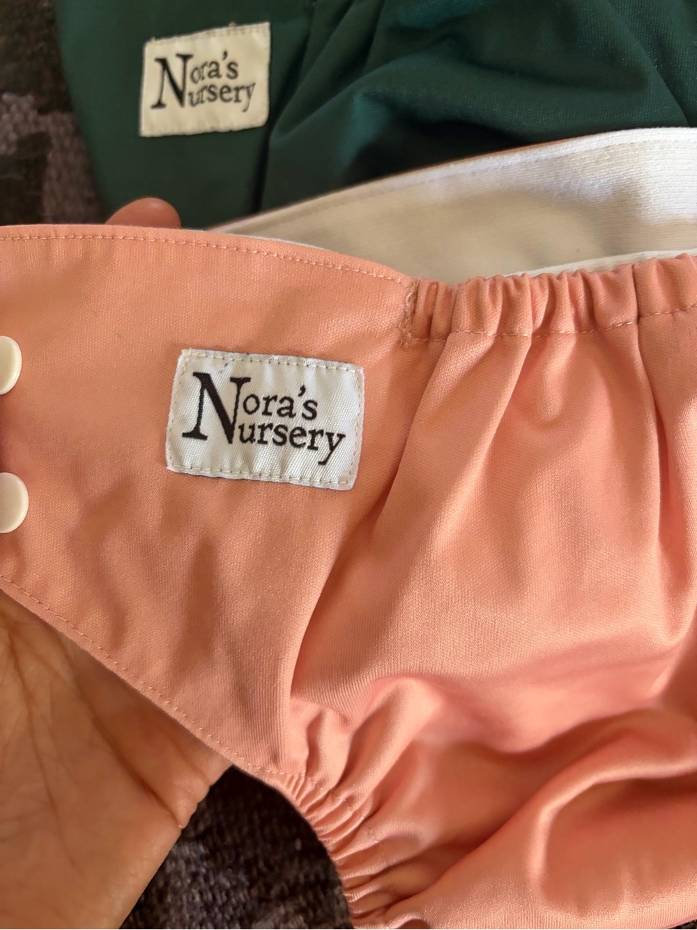 20 Nora’s Nursery Cloth Diapers with 50 inserts. - Picture 2 of 4